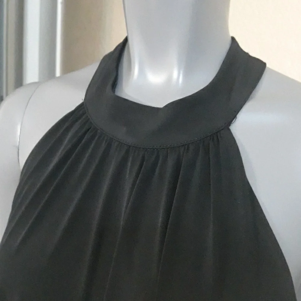Boston Proper Mock Neck Halter Top - Picture 8 of 14